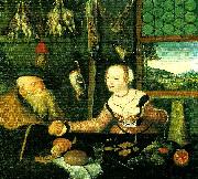 Lucas  Cranach betalning oil painting artist